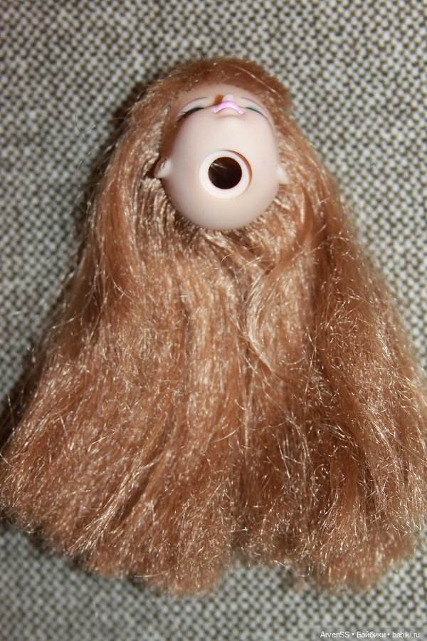 Голова винтажной подружки Дженни Мари компании Такара (фото 5)