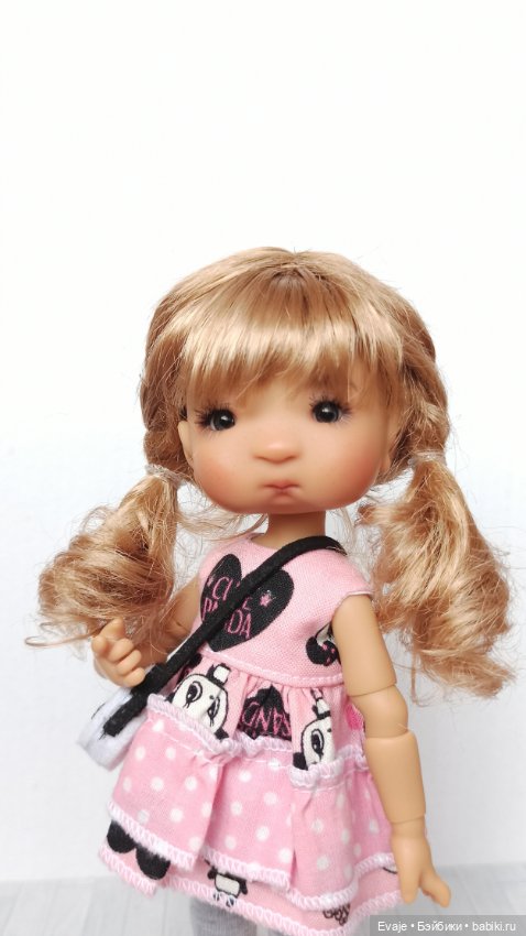 Парик 4-5" - Французские косички, золотой блонд