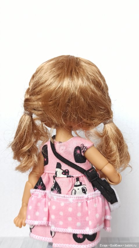 Парик 4-5" - Французские косички, золотой блонд (фото 3)