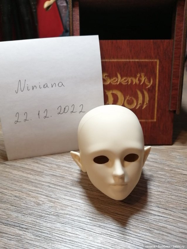 Голова Selenity Doll (молд Алви) для тела 1/4 (фото 7)