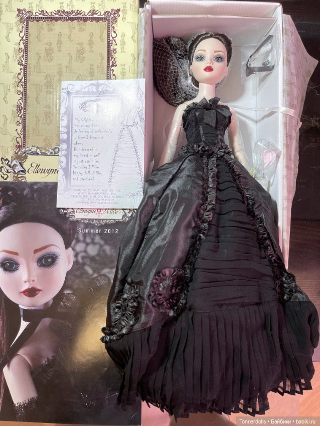 Кукла Tonner Ellowyne Grand Despair Элловайн Великое Отчаяние Тоннер + бонус Журнал (фото 6)