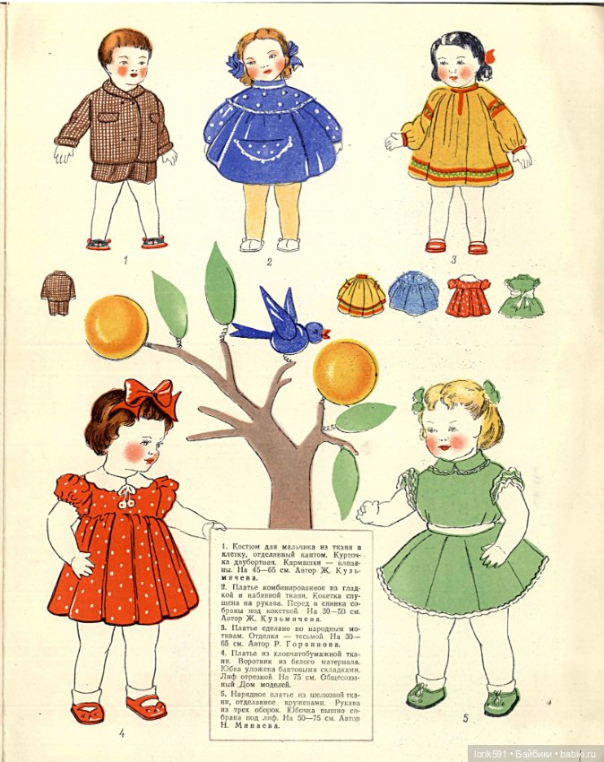 Костюмы для кукол PDF — Обучающие материалы и мастер (фото 4)