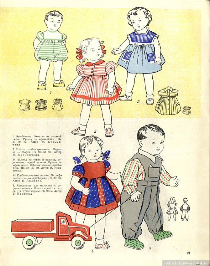 Костюмы для кукол PDF — Обучающие материалы и мастер (фото 5)