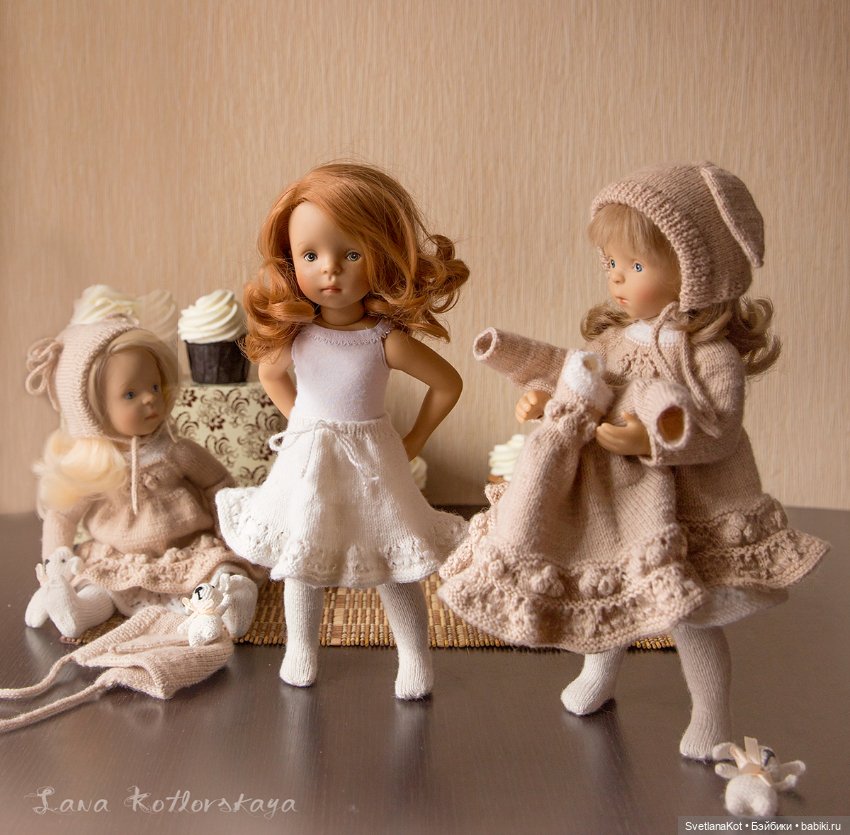 Мастер-класс по вязанию костюмчика "Кэнди-бар. Карамель" . для Минуш (фото 6)