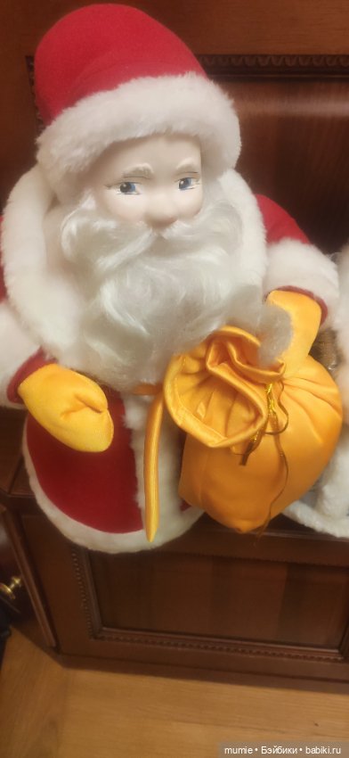 Дед Мороз и снегурочка — Винтажные куклы и игрушки детства (фото 3)