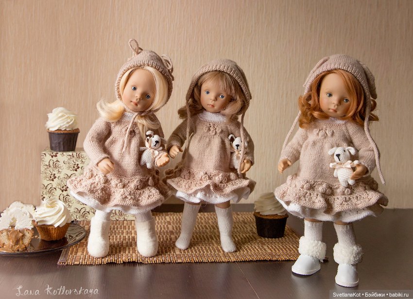 Мастер-класс по вязанию костюмчика "Кэнди-бар. Карамель" . для Минуш (фото 4)