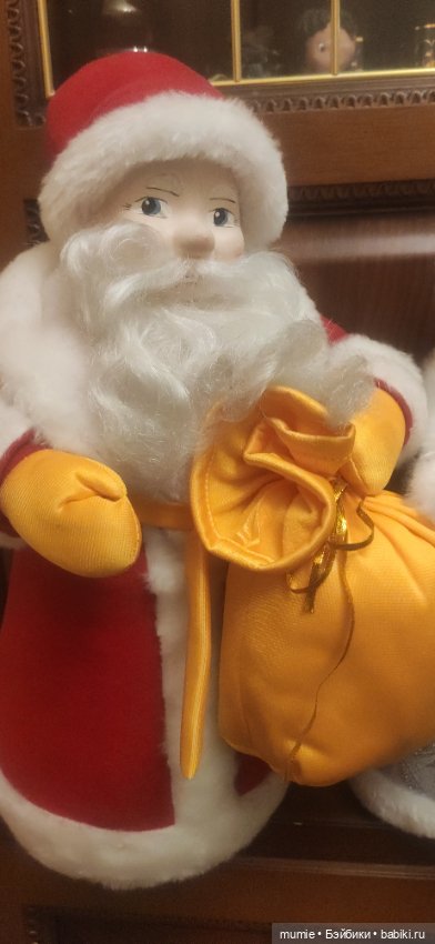 Дед Мороз и снегурочка — Винтажные куклы и игрушки детства (фото 8)