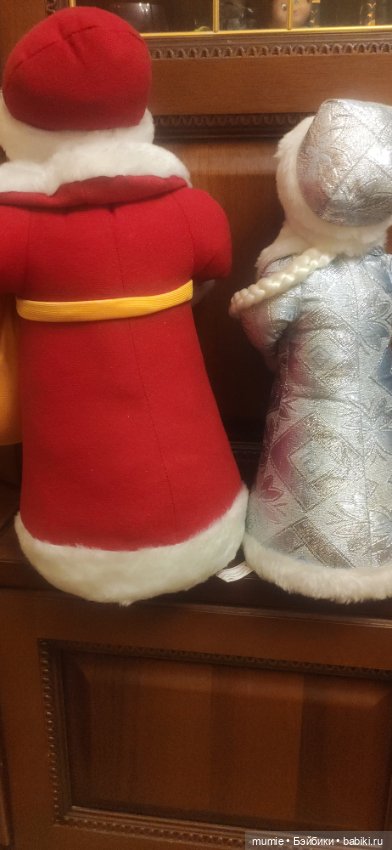 Дед Мороз и снегурочка — Винтажные куклы и игрушки детства (фото 7)
