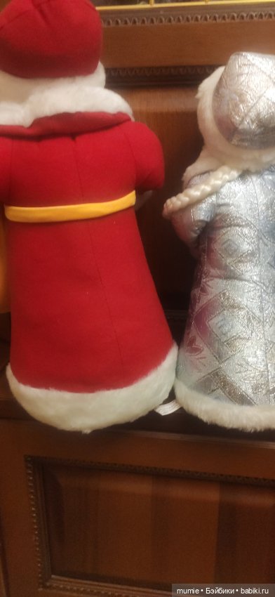 Дед Мороз и снегурочка — Винтажные куклы и игрушки детства (фото 6)