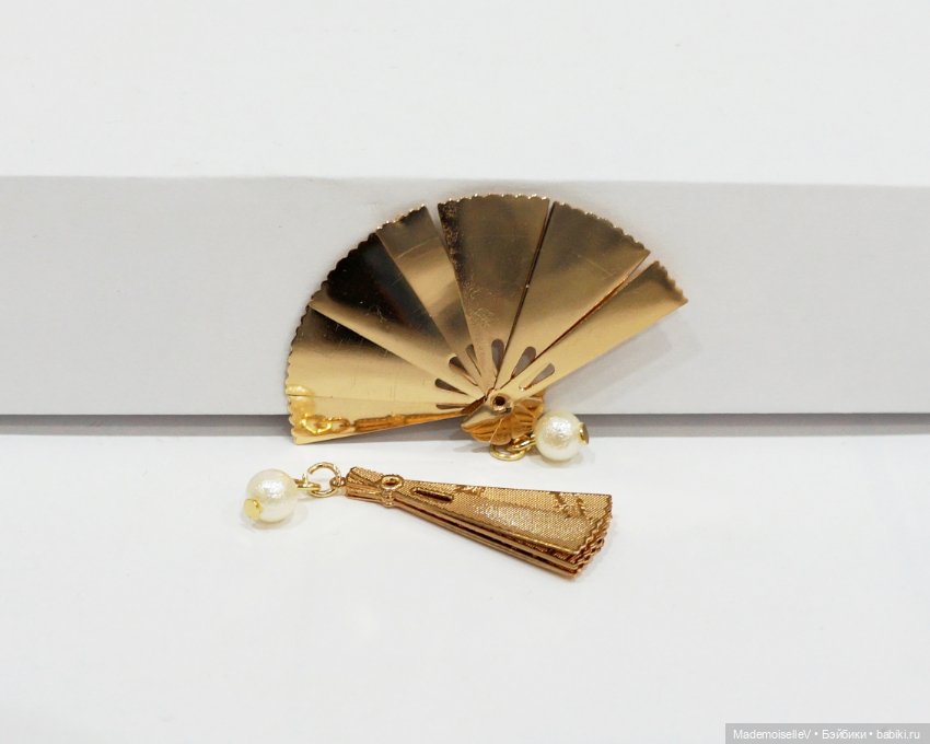 Веер складной — Украшения и очки для кукол (фото 5)