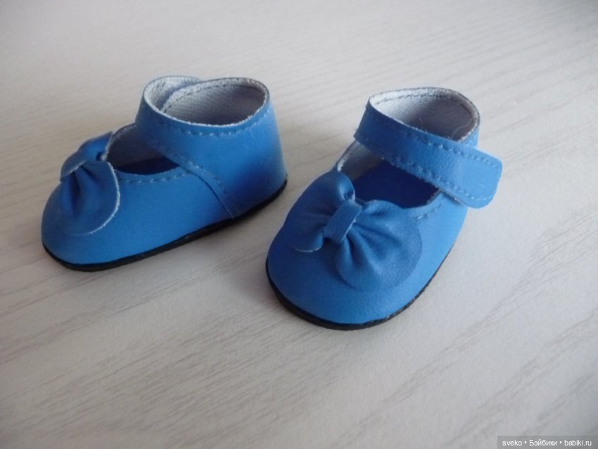 Туфли для кукол Минуш(Minouche) Kathe Kruse и Petitcollin (фото 3)