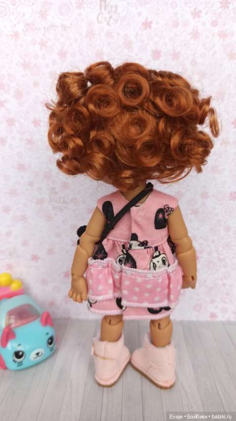 Парики 5-6" - Кудряшки с пробором, 3 цвета (фото 2)