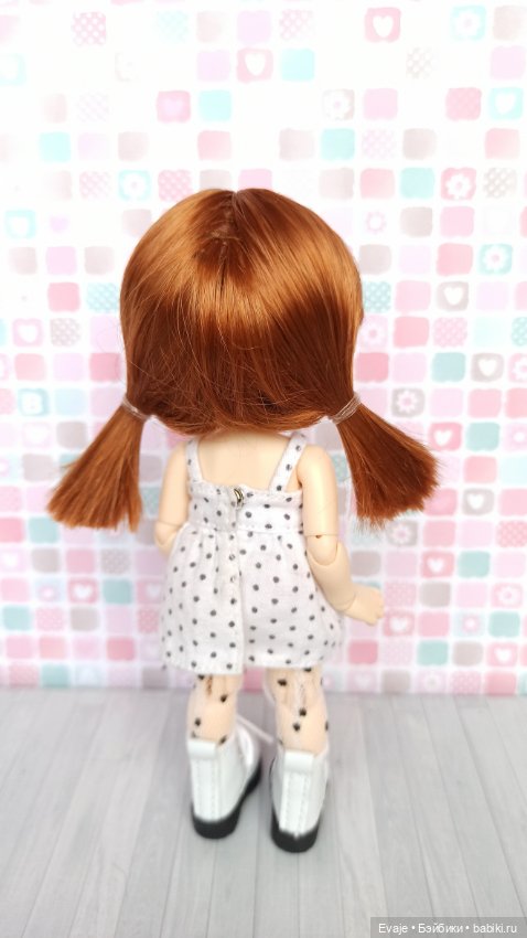 Парики 5-6" - Хвостики с ровным краем, 5 цветов (фото 5)