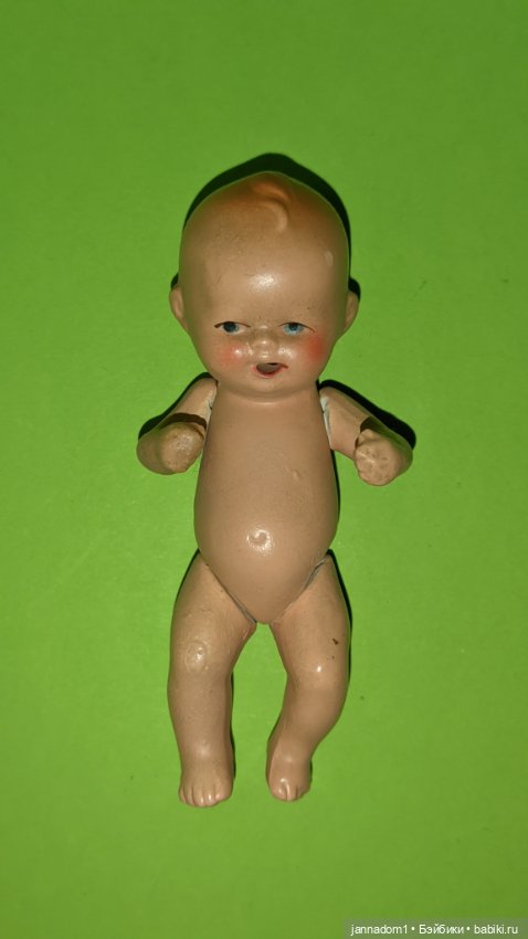 Керамический пупсик Hertwig с открытым ротиком, высота 10 см (фото 3)