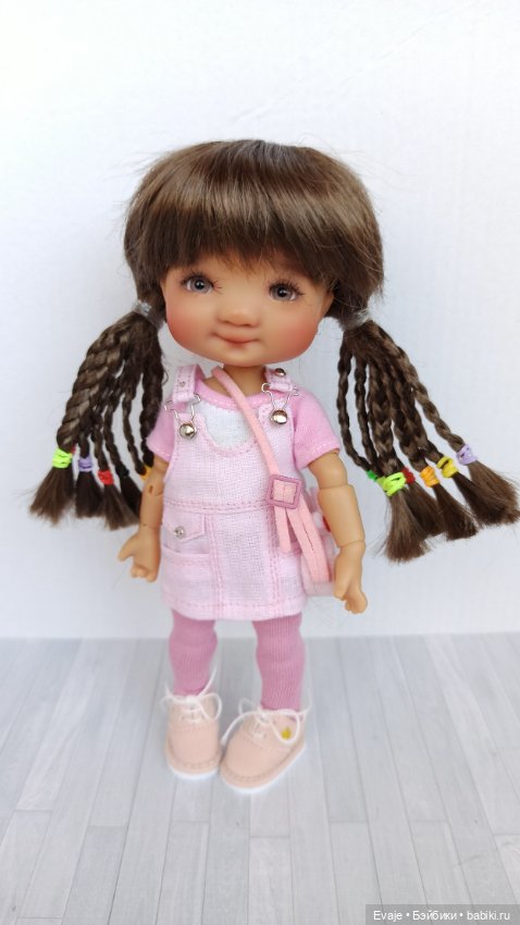 Парики 5-6" - Хвосты с афро-косичками, 6 цветов (фото 2)