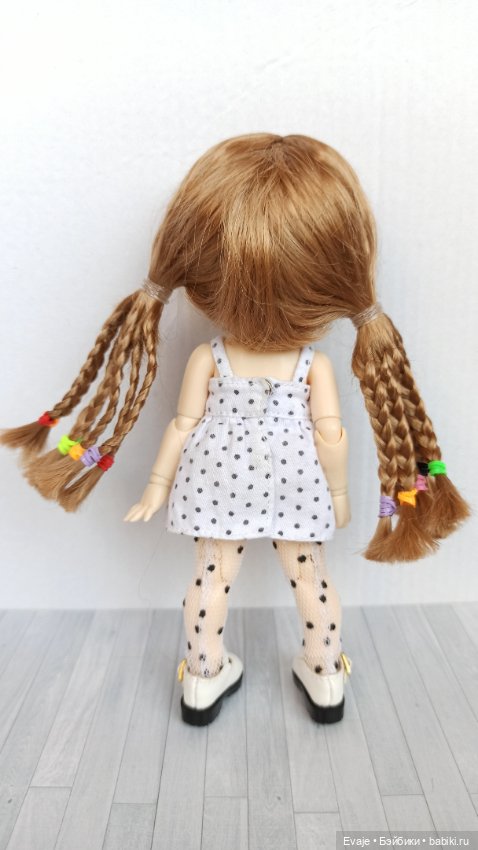 Парики 5-6" - Хвосты с афро-косичками, 6 цветов