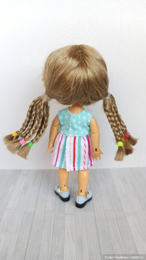 Парики 5-6" - Хвосты с афро-косичками, 6 цветов