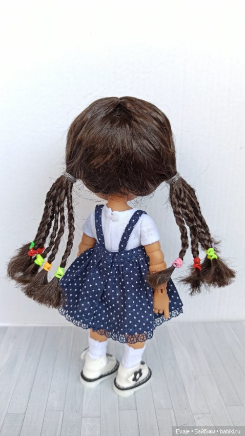 Парики 5-6" - Хвосты с афро-косичками, 6 цветов (фото 5)