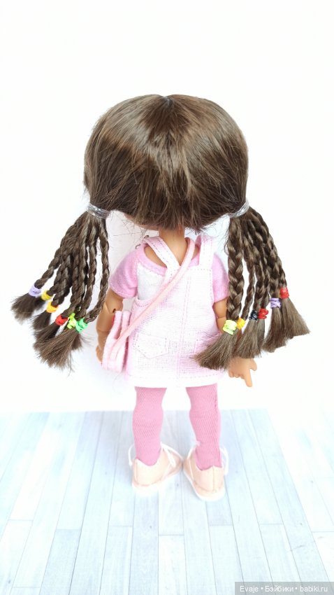 Парики 5-6" - Хвосты с афро-косичками, 6 цветов (фото 3)