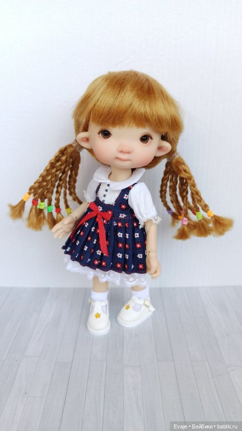 Парики 5-6" - Хвосты с афро-косичками, 6 цветов (фото 6)