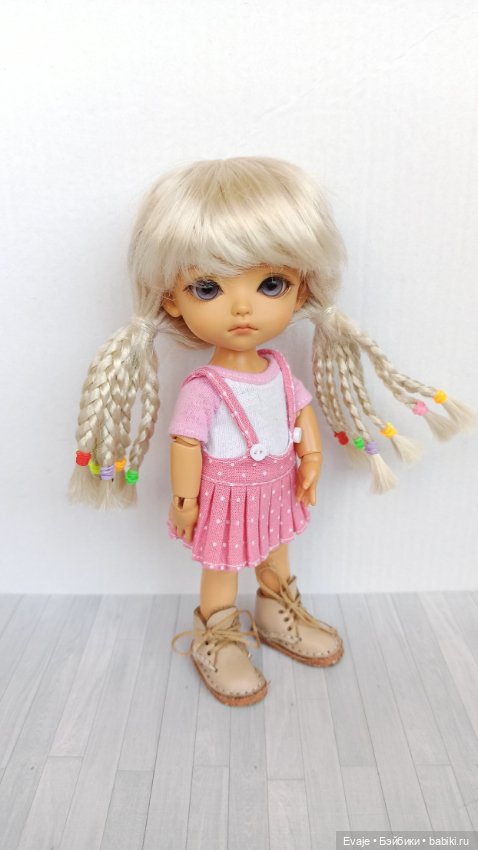 Парики 5-6" - Хвосты с афро-косичками, 6 цветов (фото 8)