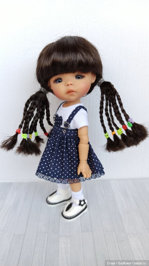 Парики 5-6" - Хвосты с афро-косичками, 6 цветов (фото 4)