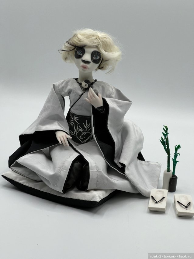 Панда от Марии Жуковой фарфор (фото 4)