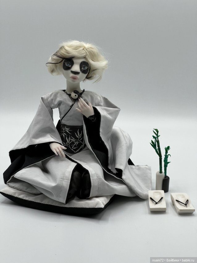 Панда от Марии Жуковой фарфор (фото 2)