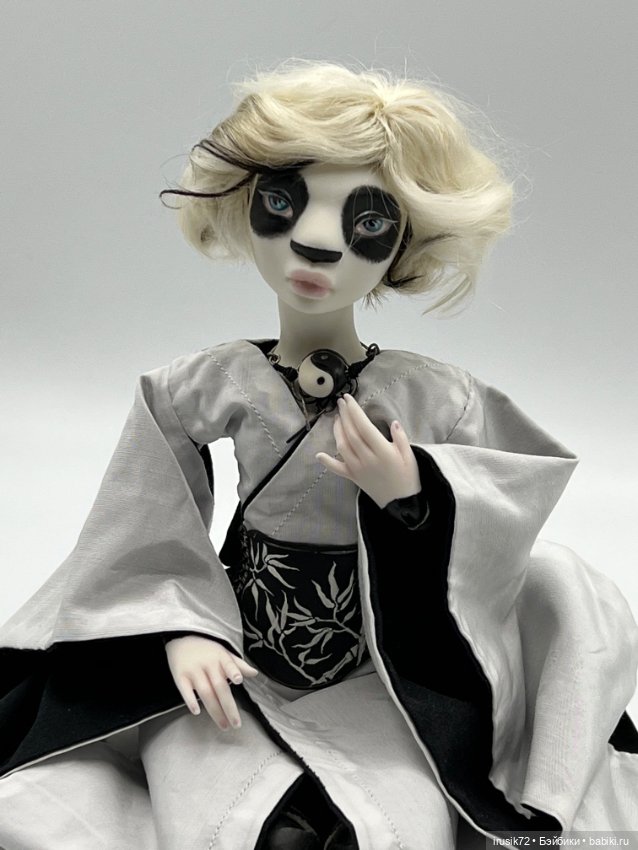 Панда от Марии Жуковой фарфор (фото 3)