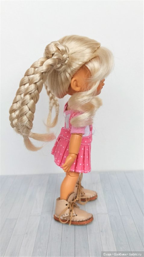 Парики 5-6" - Бобышки с косичками, 3 цвета (фото 6)