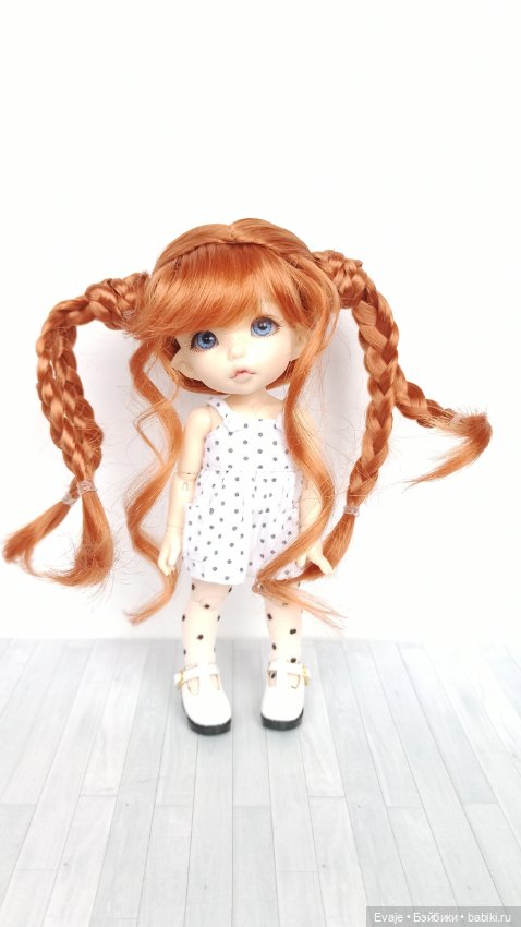 Парики 5-6" - Бобышки с косичками, 3 цвета (фото 2)