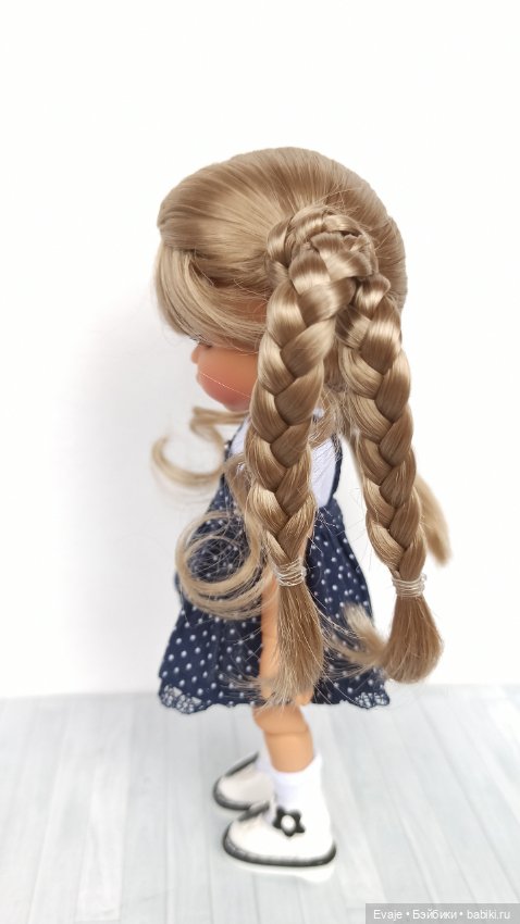 Парики 5-6" - Бобышки с косичками, 3 цвета (фото 9)