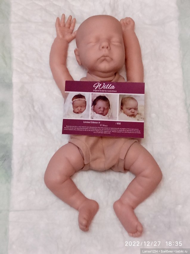 Молд Willa реплика — Молды реборн (фото 3)