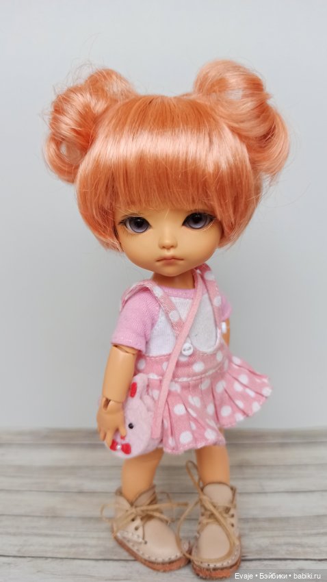 Парики 5-6" - Хвостики-фонтанчики, 5 цветов (фото 10)