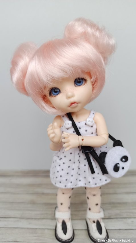 Парики 5-6" - Хвостики-фонтанчики, 5 цветов (фото 4)