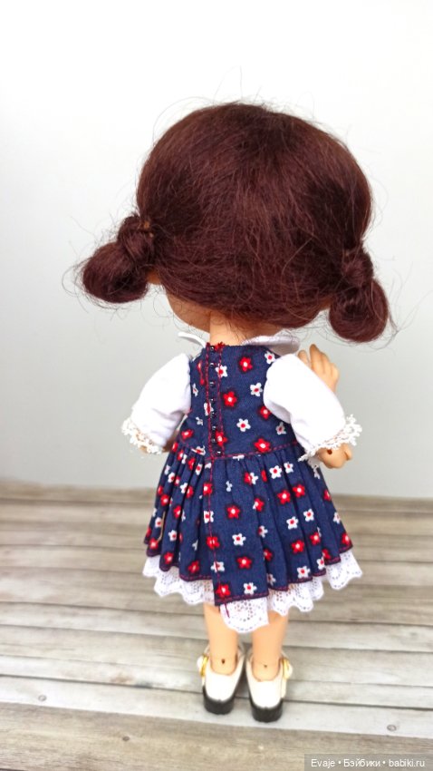 Парики 5-6" - Петельки снизу, 4 цвета (натуральный мохер) (фото 6)