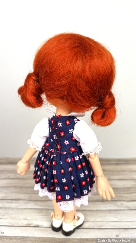 Парики 5-6" - Петельки снизу, 4 цвета (натуральный мохер) (фото 8)