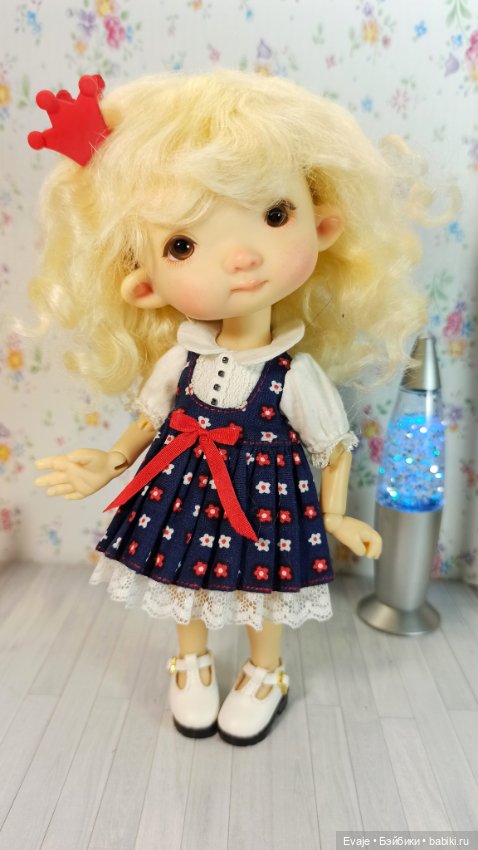 Парики 5-6" - Волнистый (натуральный мохер), 5 цветов (фото 5)