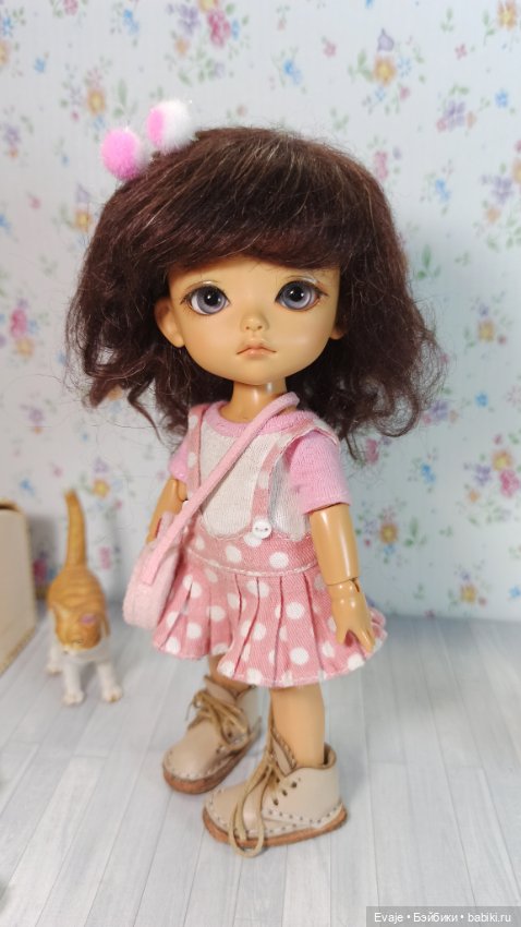 Парики 5-6" - Волнистый (натуральный мохер), 5 цветов (фото 3)