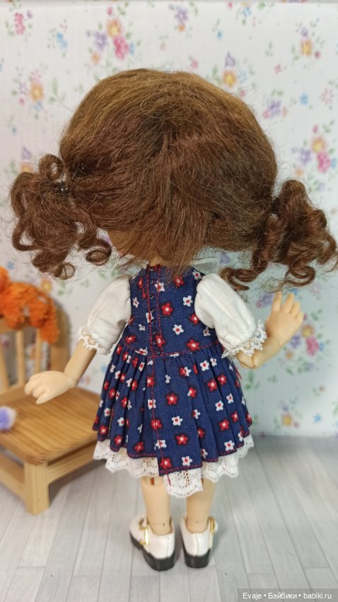 Парики 5-6" - Хвостики-кучеряшки (натуральный мохер), 4 цвета (фото 2)