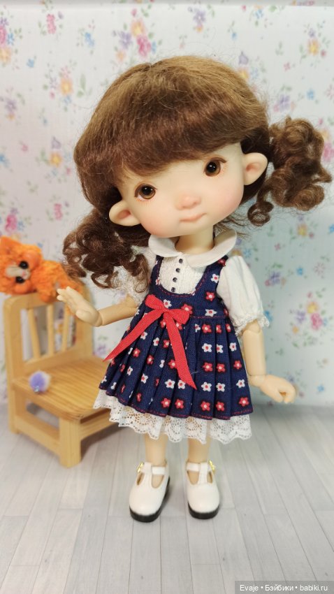 Парики 5-6" - Хвостики-кучеряшки (натуральный мохер), 4 цвета