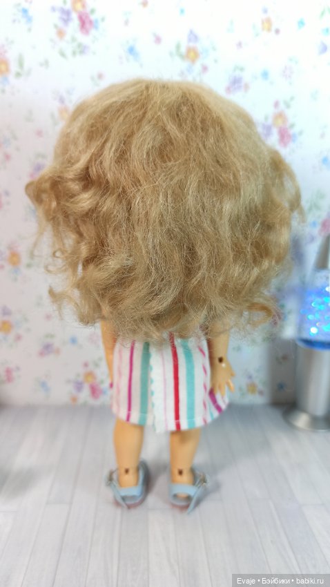 Парики 5-6" - Волнистый (натуральный мохер), 5 цветов (фото 8)