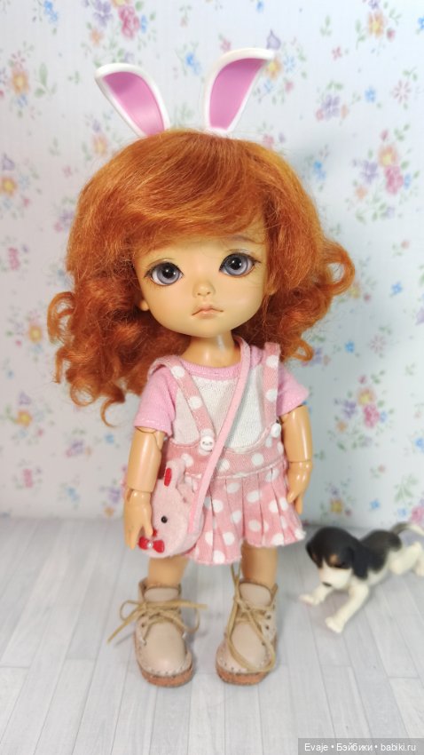 Парики 5-6" - Волнистый (натуральный мохер), 5 цветов (фото 9)