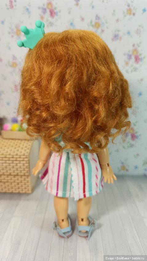 Парики 5-6" - Волнистый (натуральный мохер), 5 цветов (фото 2)