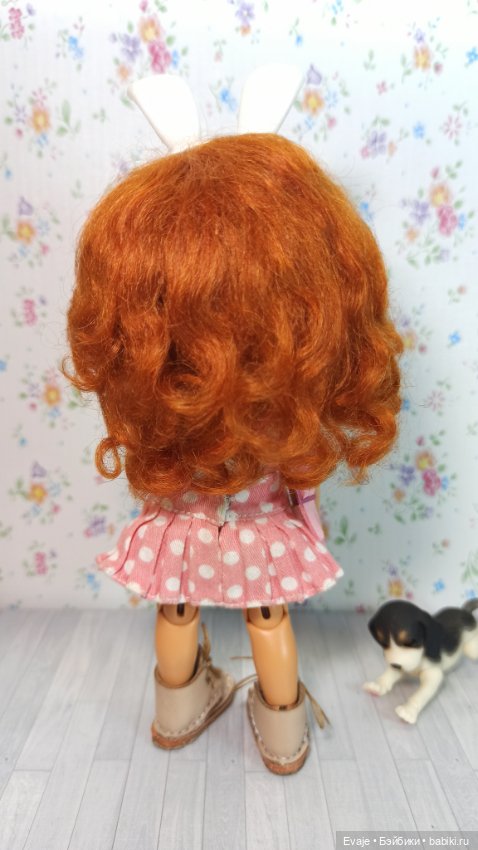 Парики 5-6" - Волнистый (натуральный мохер), 5 цветов (фото 10)