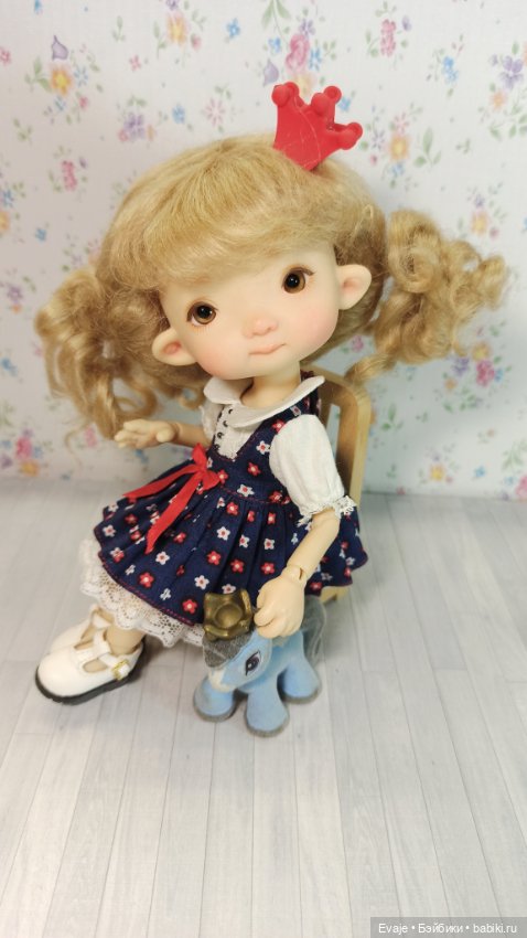 Парики 5-6" - Хвостики-кучеряшки (натуральный мохер), 4 цвета (фото 7)