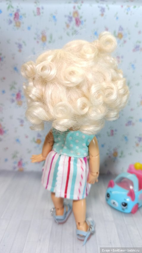 Парики 5-6" - Хохолок с кудряшками, 4 цвета (натуральный мохер) (фото 8)