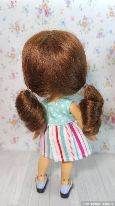 Парик 5-6" - Хвостики волнистые, 3 цвета (натуральный мохер) (фото 2)