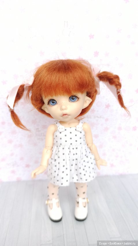 Парики 5-6" - Косички задорные, 4 цвета (натуральный мохер) (фото 2)