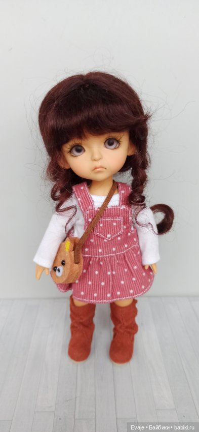 Парики 5-6" - Длинные косички с локонами у лица, 5 цветов (натуральный мохер) (фото 3)